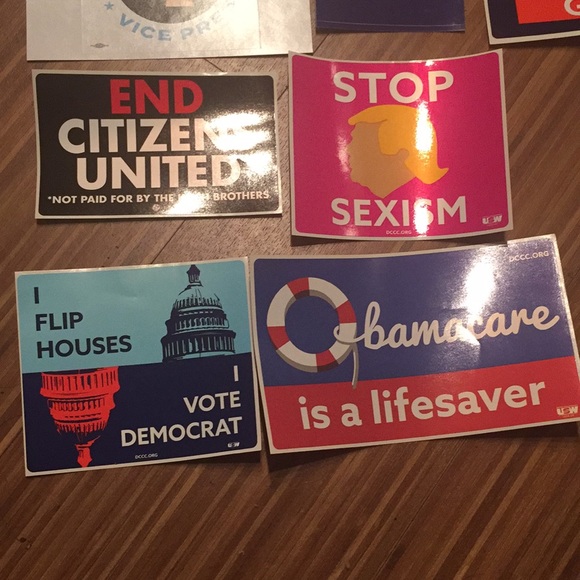 12 NWT democratic stickers - Picture 5 of 8